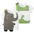 thumbnail image 4 of WOLLED Toddler Baby Boys Summer T-Shirt Kids Short Sleeve Casual Cotton Blouse Cartoon Pullover Tracksuit Tee Shirt for 1-8 Years, 4 of 10