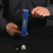 CablePrep SCPT-6591 Super CPT Cable Stripping Tool RG-6, RG-59, RG-7, and RG-11 Long Cables