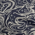 thumbnail image 1 of oneOone Polyester Spandex Dark Blue Fabric Abstracts Sewing Craft Projects Fabric Prints By Yard 56 Inch Wide, 1 of 4