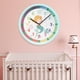 thumbnail image 2 of Dibujos animados que aprenden a decir la hora, reloj de pared para niños para dormitorio infantil, padres y Sirena, 2 of 8