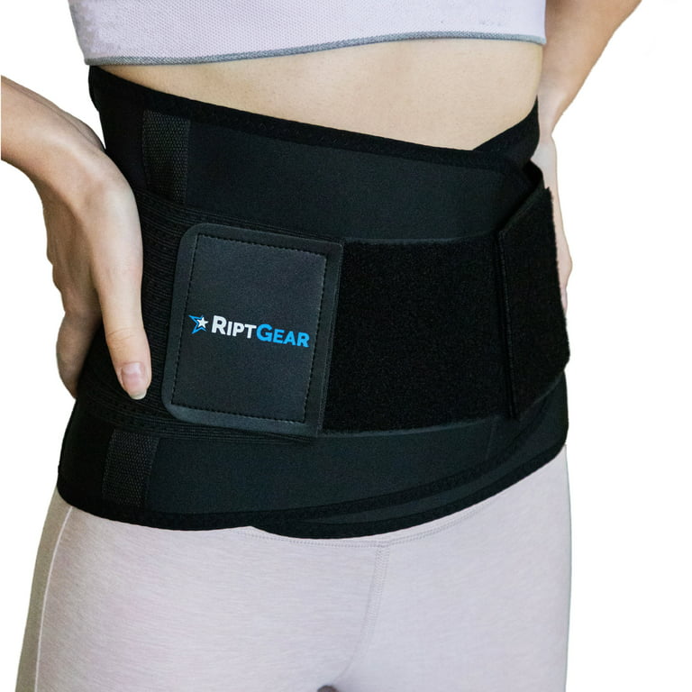 RiptGear Back Brace for Back Pain Relief and Support for Lower Back Pain - Lumbar Support and Back Pain Relief - Lumbar Brace and Back Support Belt