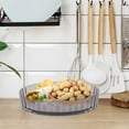 thumbnail image 4 of KALLORY Grey Rotating Spice Rack Organizer for Kitchen Countertop, Perfect for Seasonings, Herbs, and Condiment Storage, 4 of 8
