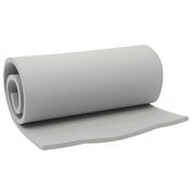 XCEL Craft Foam Cosplay Foam Neoprene Rubber Sheet Rolls Packing Sheets Gasket Rubber Foam (72" x 17" x 1/4" (1 Pack), Gray)