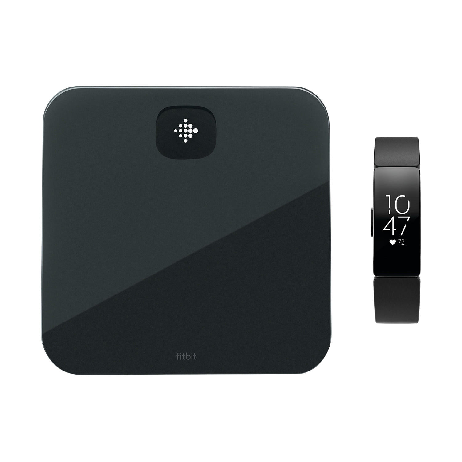 Black Details about   Fitbit Aria Air Smart Scale & Fitbit Inspire HR Fitness Tracker Bundle 