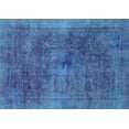 thumbnail image 1 of Ahgly Company Indoor Rectangle Abstract Light Blue Modern Area Rugs, 2' x 3', 1 of 4