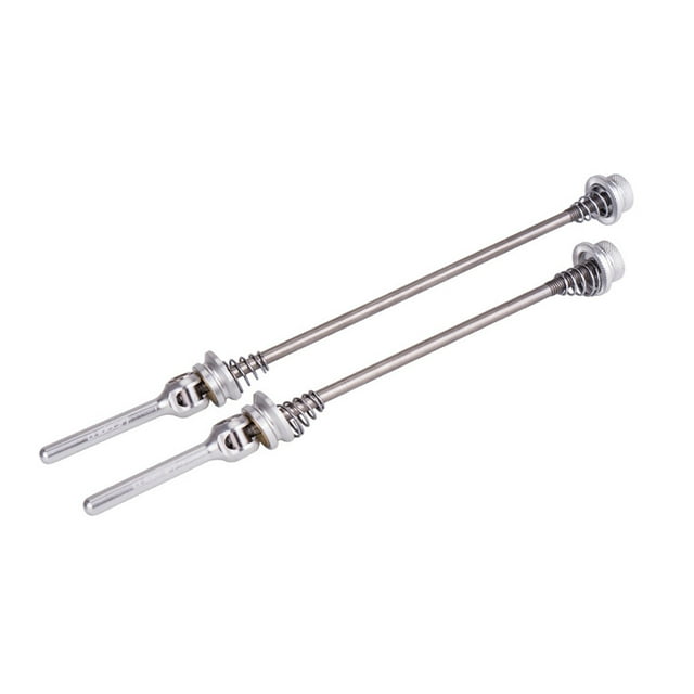 Greeniant 1 par ZTTO bicicleta pincho portátil profesional Universal liberación rápida anodizado ciclismo reemplazar piezas de pinchos de Ciclismo 74 mm/130 mm Plata