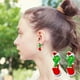 thumbnail image 4 of Grinch Earrings for Women Grinch Christmas Decorations Christmas Cute Cartoon Earrings Gift For Women Girl Birthday/Valentine's Day/Anniversary, 4 of 4