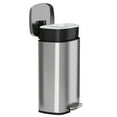 thumbnail image 4 of iTouchless SoftStep 13.2 Gallon Step Pedal Garbage Can, Stainless Steel, 50 Liter, Kitchen Trash Bin, 4 of 6