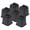 5 inch 6 packs, variant on WIND LAND Furniture Leg Height Enhancers Secure Not Slip Leg Elevators for Bed Couches