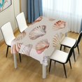 thumbnail image 4 of Yayeee Tablecloths 60" x 90" Rectangle Wrinkle Resistant Party Table Cover, Purple Seashell, 4 of 8