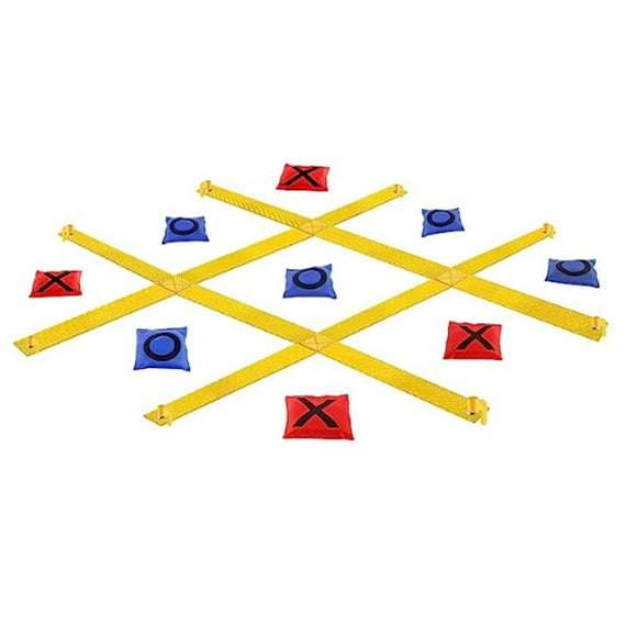 MERIGLARE Giant Tic TAC Toe Outdoor Game Classic XO Toy for Travel Entertainment Adult