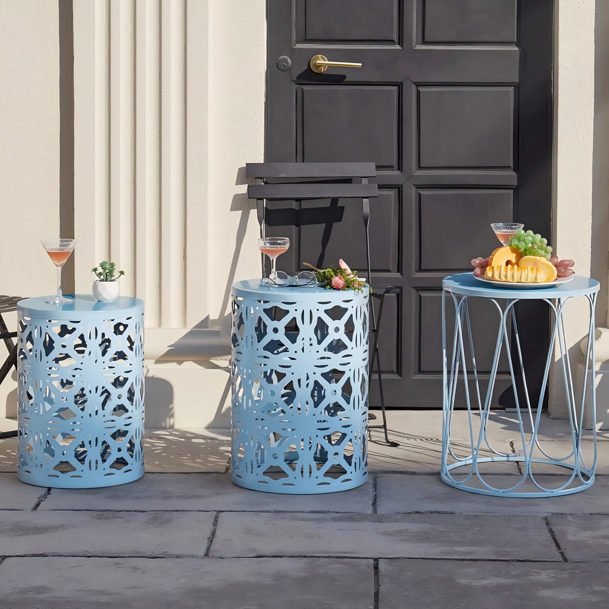 WM25S3BLUE End Tables
