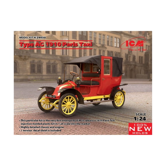 ICM Renault Type AG 1910 - Paris Taxi New