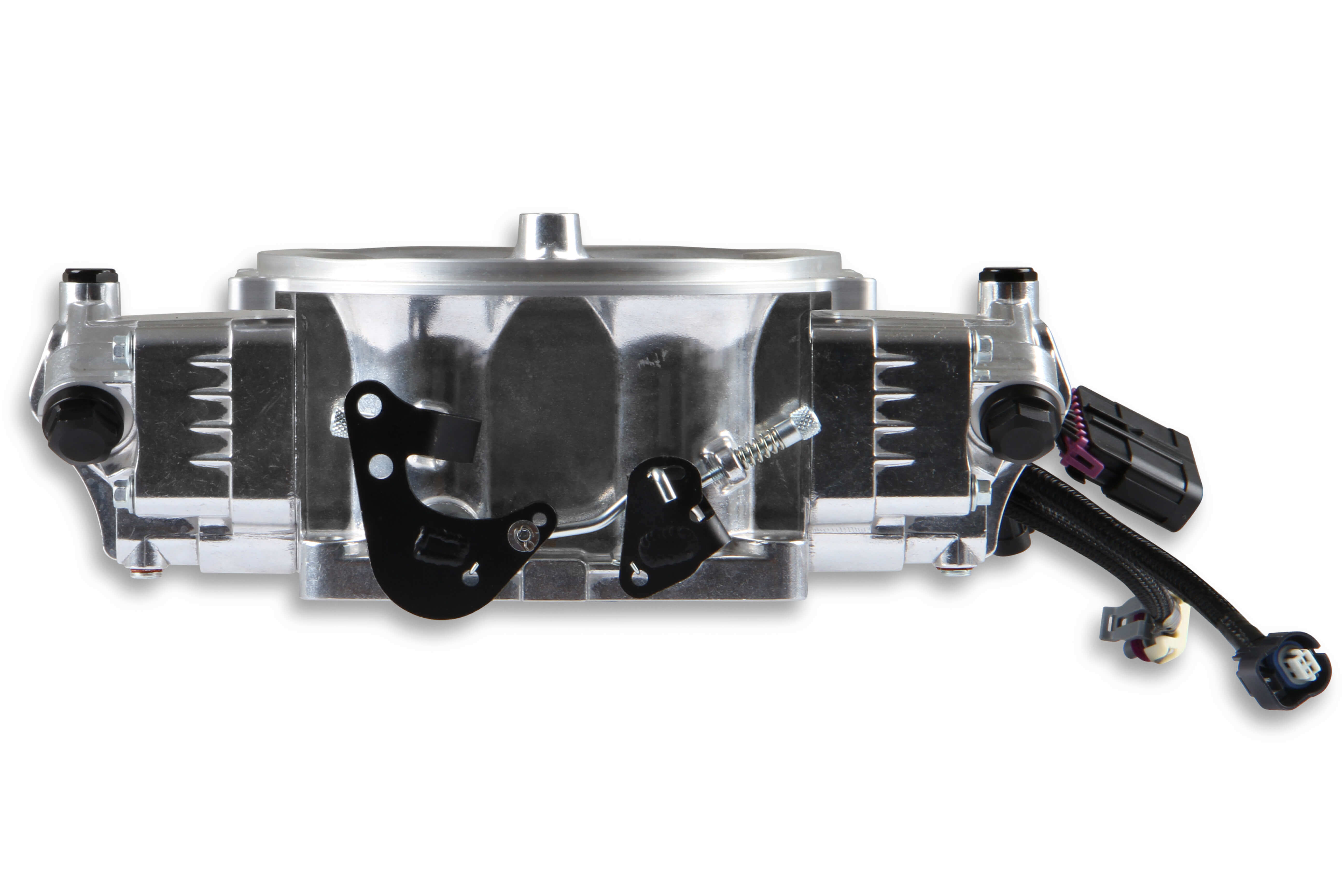 Holley EFI 534-301 Terminator X Stealth 4500 Throttle Body 8 Injectors Shiny