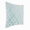 thumbnail image 2 of Pearl Lattice Pillow - 16x16 - Aqua, 2 of 4