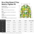 thumbnail image 4 of Rocae Cartoon Frog Print Breathable Sun Protection Hoodie Quick-Dry Lightweight Long Sleeve Hoodie Unisex Running Sports Shirt XX-Large, 4 of 9