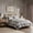 5#Multicolor,Microfiber, variant on 86"X86" Plaid Down Alternative Comforter Set - Full/Queen Grey Softspun Microfiber Mini Set