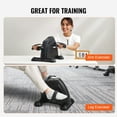 thumbnail image 3 of KFFKFF Compact Pedal Trainer, Under-Desk Bicycle for Arm/Leg Workout, Adjustable Resistance Home Office Exercise Equipment, Portable Cycle with Digital Monitor & Anti-Skid Mat, 3 of 9