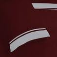 thumbnail image 4 of DNG Creations 4 Piece Two Tone Sheet Set - 18 Inch Deep Pocket ( Solid Wine/Silver - Olympic Queen ), 4 of 4