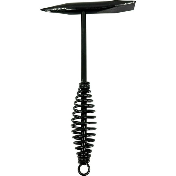 Klutch Chipping Hammer, Cone and Chisel Head, Spring-Steel Handle