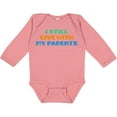 thumbnail image 3 of Inktastic I Still Live with My Parents Boys or Girls Long Sleeve Baby Bodysuit, 3 of 5