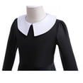 thumbnail image 5 of Girls Kids Wednesdays Cosplay Costume Halloween Cosplay Dress Up, 5 of 6