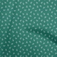 thumbnail image 1 of oneOone Cotton Jersey Teal Green Fabric Fern Leaves Fabric For Sewing Printed Craft Fabric By The Yard 58 Inch Wide, 1 of 5