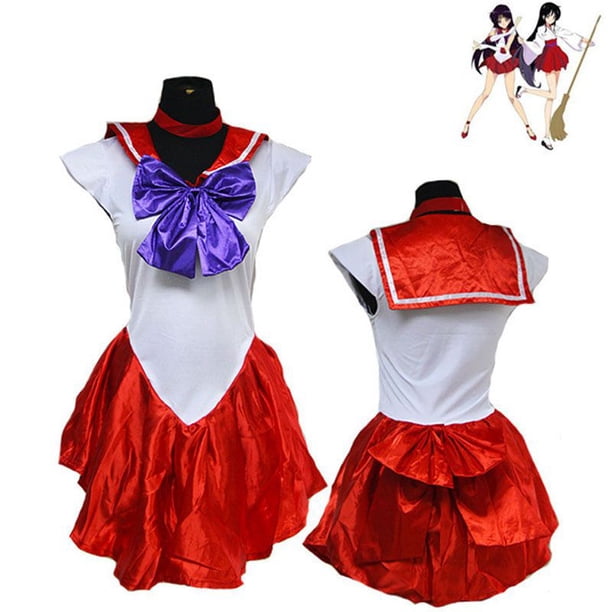 Ropa De Mujer Nuevo Estilo Sailor Moon Disfraz De Halloween Cosplay Vestido Plisado