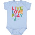thumbnail image 3 of Inktastic Live Love Play Violin Girls Baby Bodysuit, 3 of 5