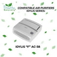 thumbnail image 4 of Idylis "F" AC-38 HEPA Filter 2pk, 4 of 5