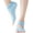 Blue-2 Pairs, variant on Jtbuh XLY Women's Toeless Yoga Socks, Backless Athletic Sports Socks with Non Slip Grips for Pilates,Ballet, Dance