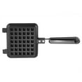 thumbnail image 1 of Paullice Waffle Baking Mould Pan Household Kitchen Gas Non-Stick Waffle Iron Pan Mould Press Plate Cooking Baking Tool, 1 of 8
