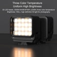 thumbnail image 3 of LED Camera Light, Camera Light Cold Shoe Mount IPX4 Water Proof 3 Color Temperatures  for Daily Photography, 3 of 7