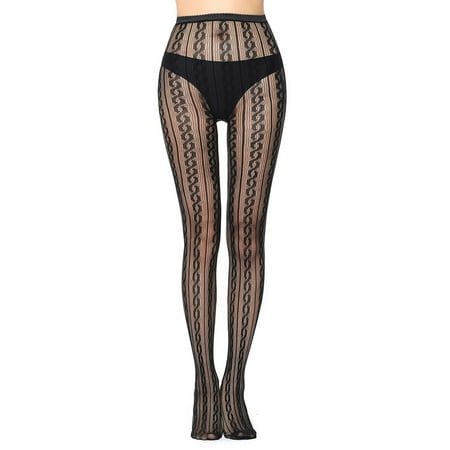 Weikingp Clearance! Fishnet Tights  Women Sexy Long Tube Suspender Sexy Sexy Panties Silk Stockings  Tights for Women  Fishnet Stockings for Women  Fishnet Bodysuit D