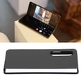 thumbnail image 4 of Phone Leather Case, Full Body Protection  Foldable Leather Hard Case  For  Z Fold 3 Black, 4 of 8