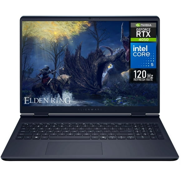 Laptop Gamer ALIENWARE M16 Aurora NVIDIA GeForce RTX 4050 Intel Core 5 210H 16GB RAM 512GB SSD 16" Windows 11 Home Teclado en Español