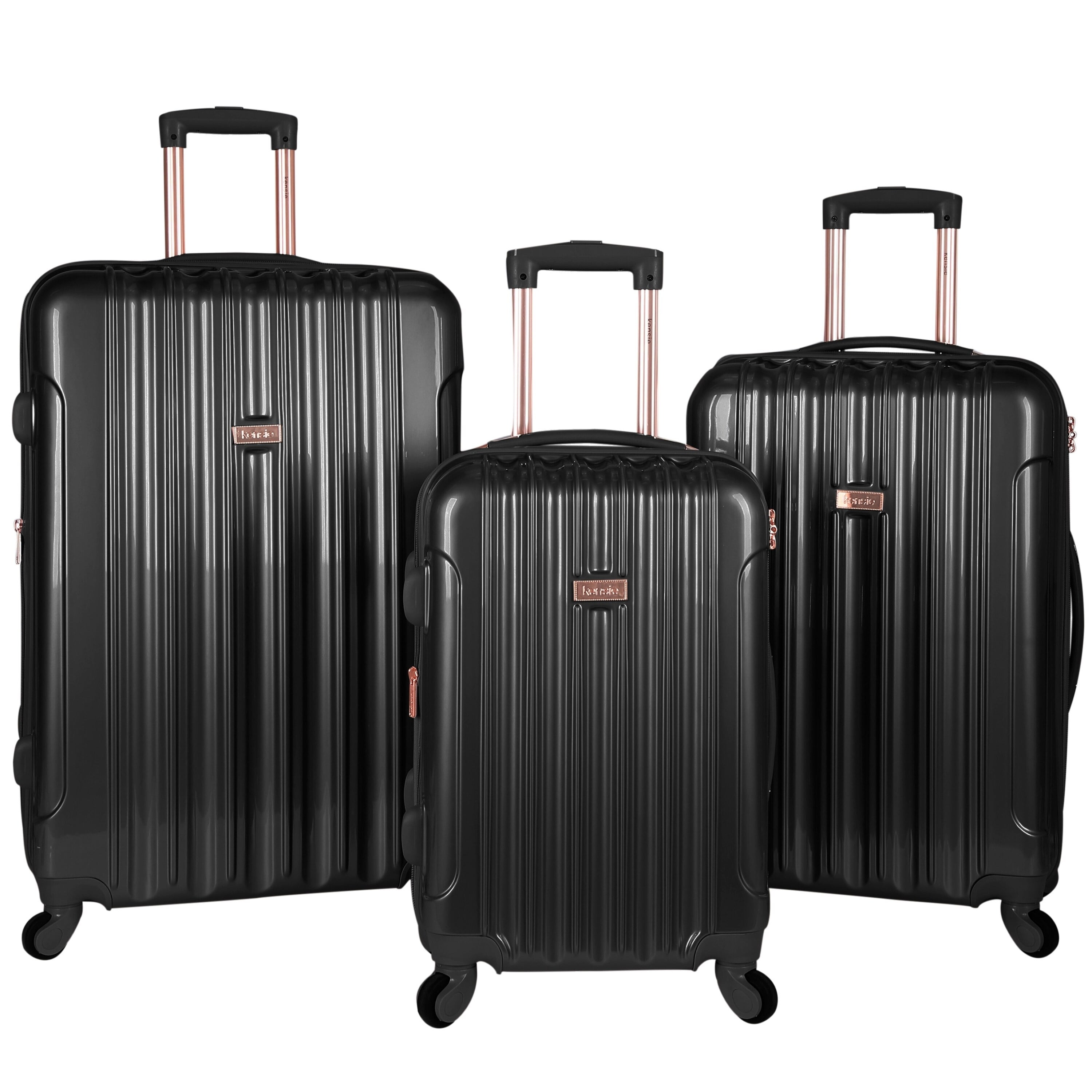 kensie 3 piece luggage