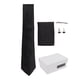 thumbnail image 1 of Conjunto de corbata para hombre, diseño clásico, paquete de regalo, corbatas lisas, cuadros para bodas, fiestas, negocios, conferencias, 1 of 10