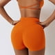 thumbnail image 5 of La cintura alta del entrenamiento del gimnasio del doblez de la yoga de los pantalones cortos apretados de las mujeres pone en cortocircuito los pantalones calientes de elevación de la nalga, 5 of 5
