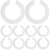 10pcs E27 to E14 Lamp Shade Holder Ring Socket Adapter for Light Fixture Replacement Parts