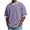 Purple, variant on Akiihool Oversized Tee Men Men's T Shirts Short Sleeve Casual V Neck T-Shirt Soft Notch Neck Tee Classic Plain Shirts(Purple,L)