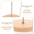 thumbnail image 3 of BESTYASH Check Receipt Holder File Organization Multi Beech Wood 1Pcs for Home Use, 3 of 7