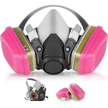 Face Respirator Mask - Masks with 60926 Activated Carbon Filter, Against Dust, Gases, Organic Vapor