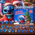 thumbnail image 1 of Caja de calendario de adviento de Navidad de Stitch con accesorios de Disney, modelo de Lilo&stitch, figuras de anime, regalo de Navidad, juguetes para niños al por mayor, 1 of 5