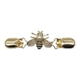 thumbnail image 2 of Fashionable Sweater Cardigan Clip, Bead Brooch Rhinestones Jewelry Alloy Cloak Clasps for Women Blouse Dresses wearing Decorative, 2 of 8