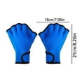 thumbnail image 5 of Aqua Gloves, Webbed Paddle Neoprene Gloves for Swim Fitness, Water Aerobics and Swimming Resistant Training Gloves for Men, Women, Children, 5 of 9