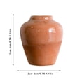 thumbnail image 2 of Mini Vase Mini Ceramic Vase Refrigerator 3D Ceramic Flower Vase Cute Vase Fridge Kitchen Decoration, 2 of 3
