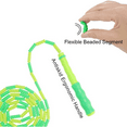 FitEnhancing, TangleFree Adjustable Skipping Rope for Training