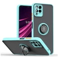 thumbnail image 3 of For Samsung Galaxy Z Flip 6 Matte Frosted Hybrid with Magnetic Ring Holder Stand [Rotate Ring Holder] Shockproof Phone Case Cover by Xpression - Sky Blue, 3 of 10