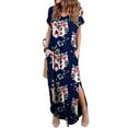 thumbnail image 2 of Robes Maxi à Manches Longues Femmes Décontractées Amples avec Poches Robe Longue à Manches Courtes Fendue Robes Maxi Robe Maxi à Manches Longues Robes à Manches Courtes Robes Maxi pour Femmes Robes à Manches Longues, 2 of 9